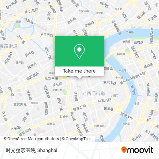 时光整形医院 map