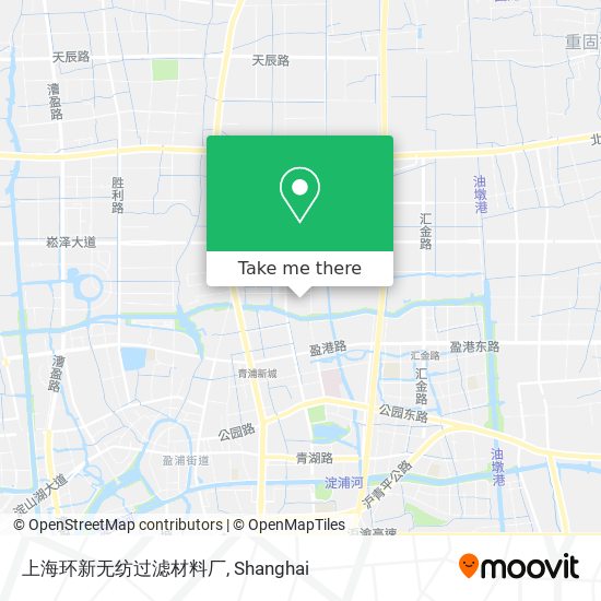 上海环新无纺过滤材料厂 map