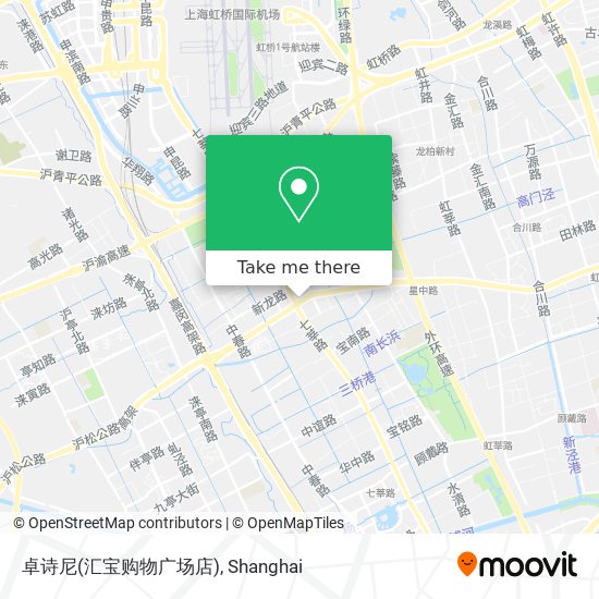 卓诗尼(汇宝购物广场店) map