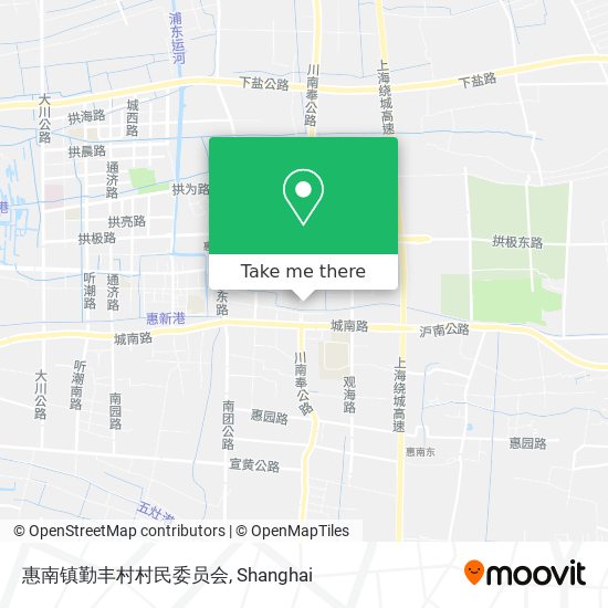 惠南镇勤丰村村民委员会 map