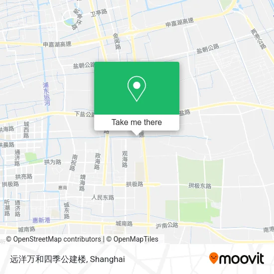 远洋万和四季公建楼 map