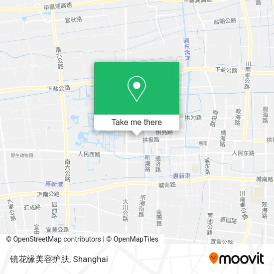 镜花缘美容护肤 map