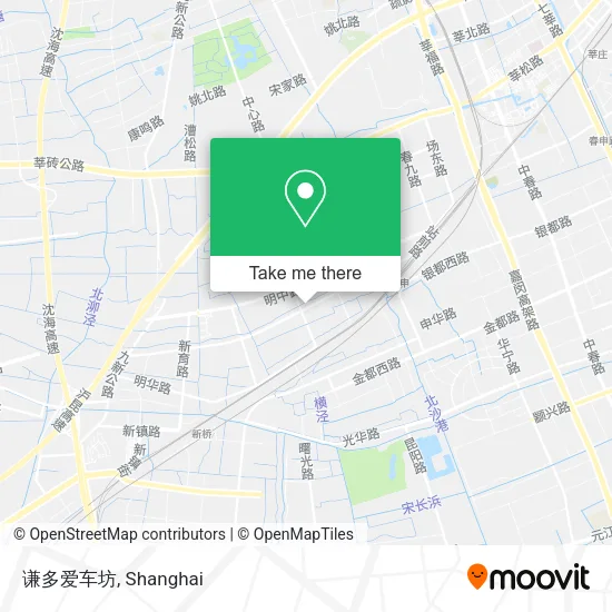 谦多爱车坊 map