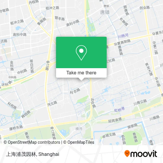 上海浦茂园林 map