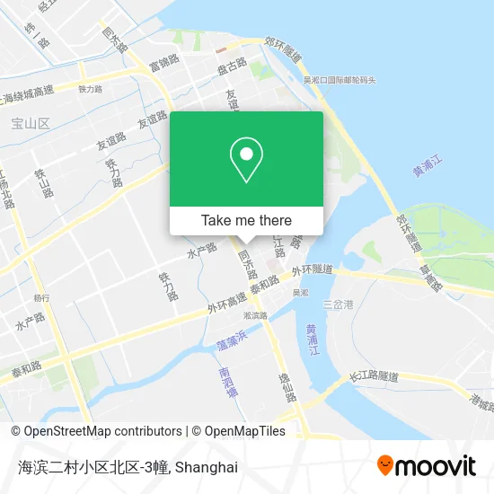 海滨二村小区北区-3幢 map