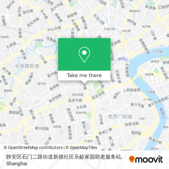 静安区石门二路街道新德社区乐龄家园助老服务站 map