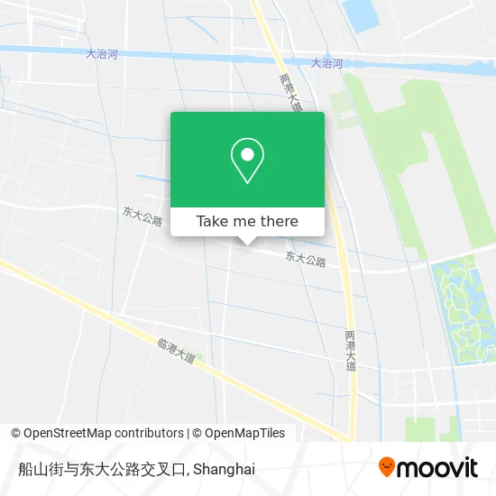 船山街与东大公路交叉口 map