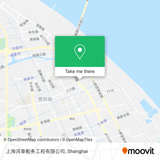 上海洱泰船务工程有限公司 map