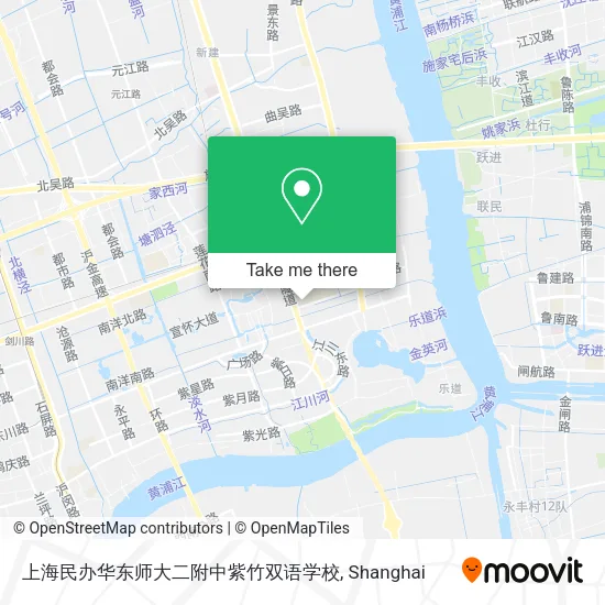 上海民办华东师大二附中紫竹双语学校 map