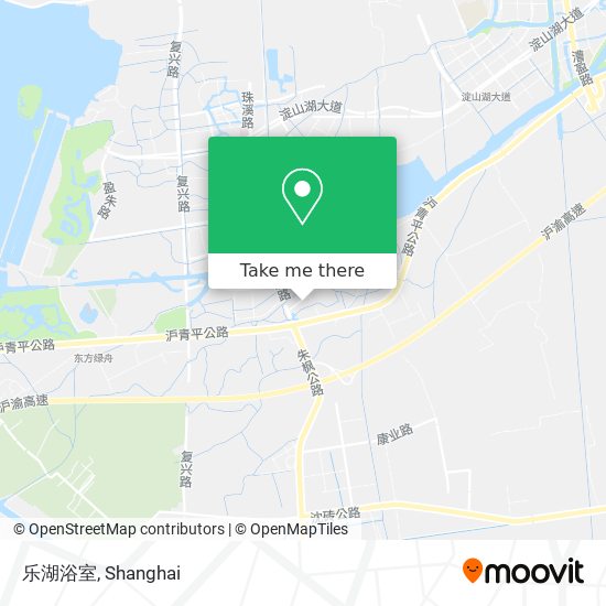 乐湖浴室 map