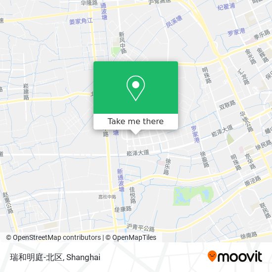 瑞和明庭-北区 map