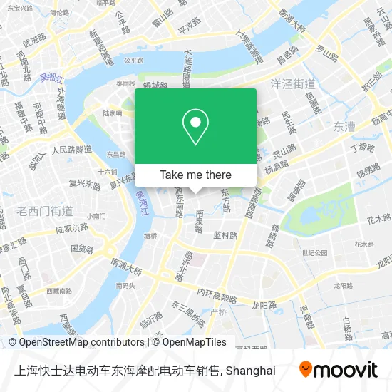 上海快士达电动车东海摩配电动车销售 map