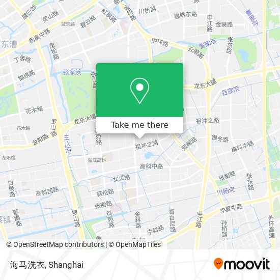 海马洗衣 map