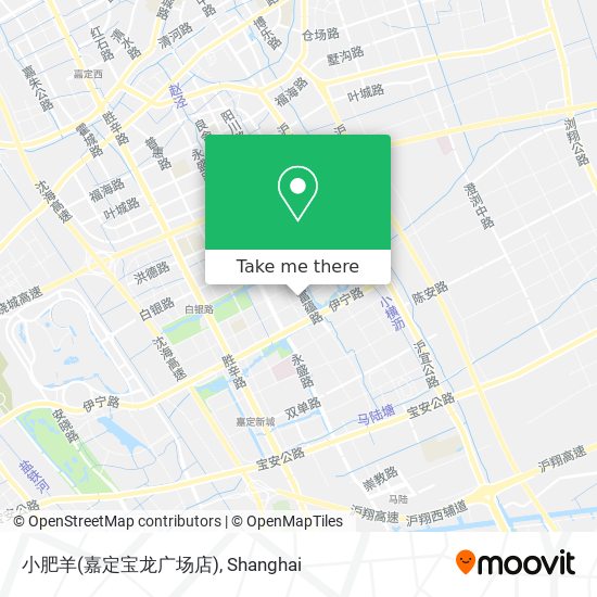 小肥羊(嘉定宝龙广场店) map