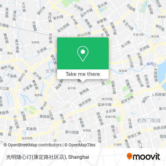 光明随心订(康定路社区店) map
