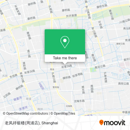 老凤祥银楼(周浦店) map