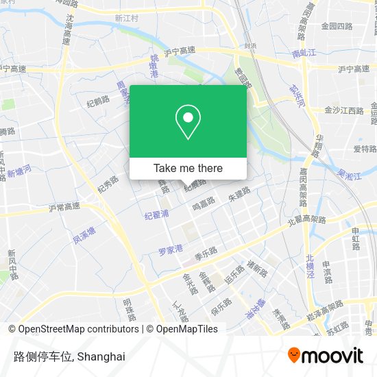 路侧停车位 map