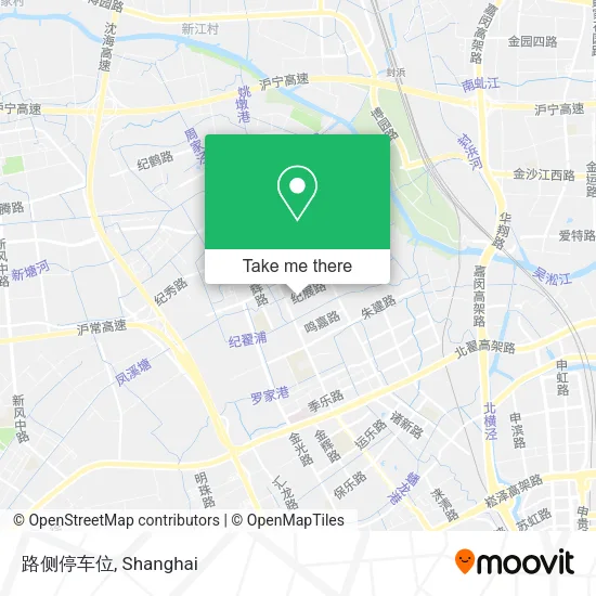 路侧停车位 map
