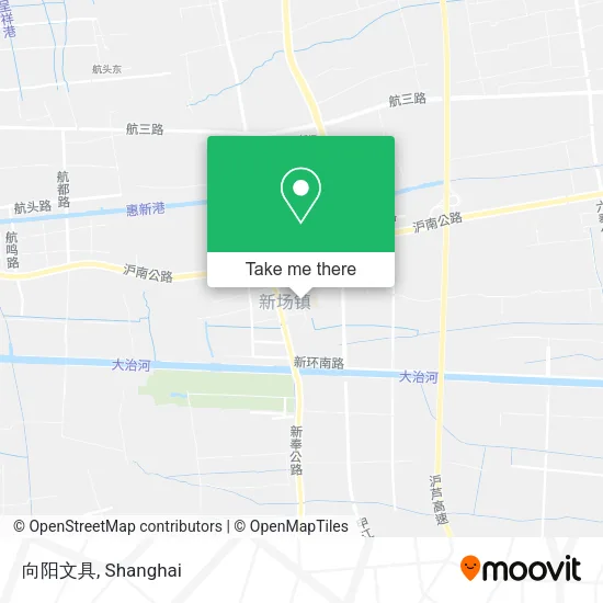 向阳文具 map