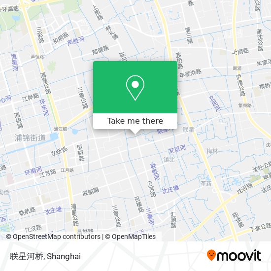 联星河桥 map