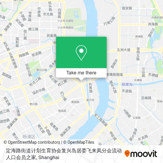 定海路街道计划生育协会复兴岛居委飞来凤分会流动人口会员之家 map