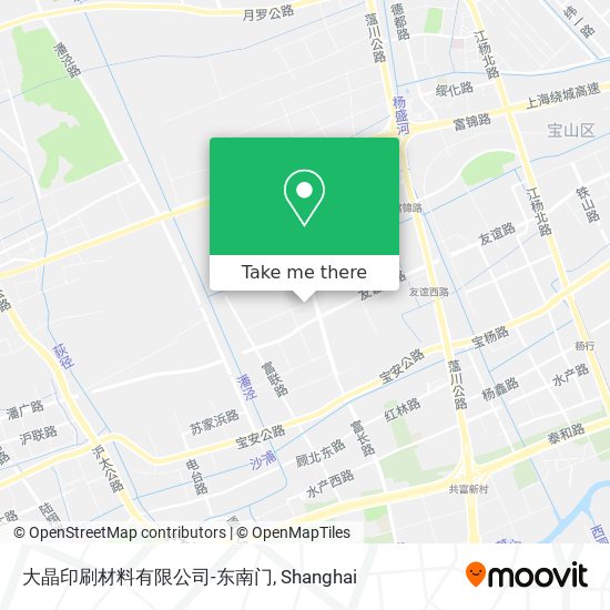 大晶印刷材料有限公司-东南门 map