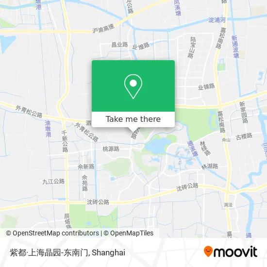 紫都·上海晶园-东南门 map