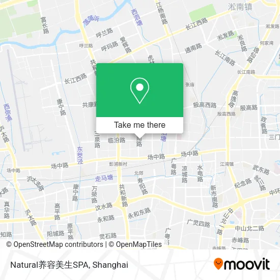 Natural养容美生SPA map
