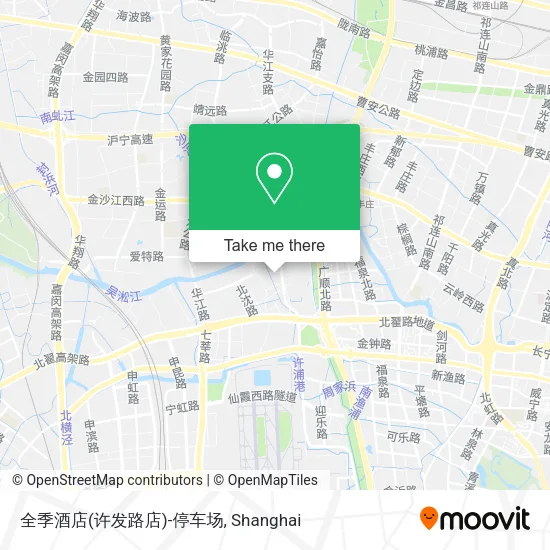 全季酒店(许发路店)-停车场 map