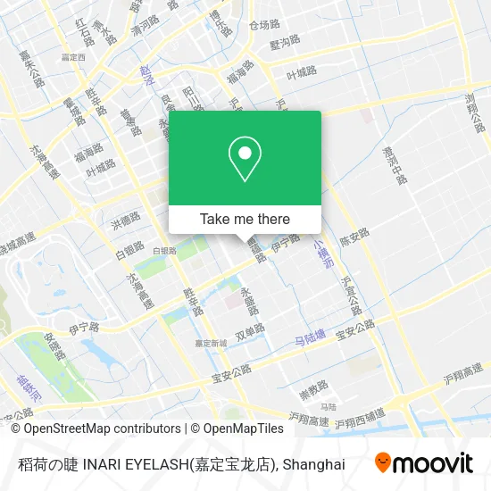 稻荷の睫 INARI EYELASH(嘉定宝龙店) map