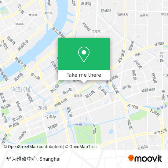 华为维修中心 map
