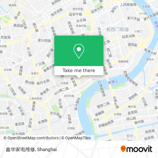 鑫华家电维修 map