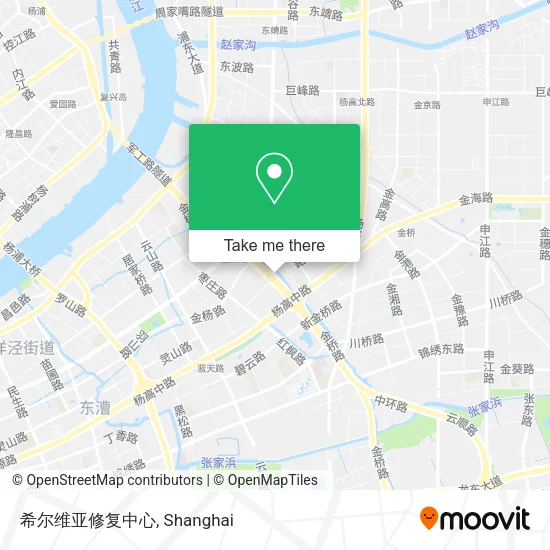 希尔维亚修复中心 map