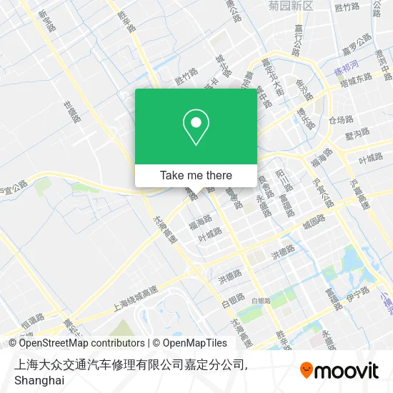 上海大众交通汽车修理有限公司嘉定分公司 map