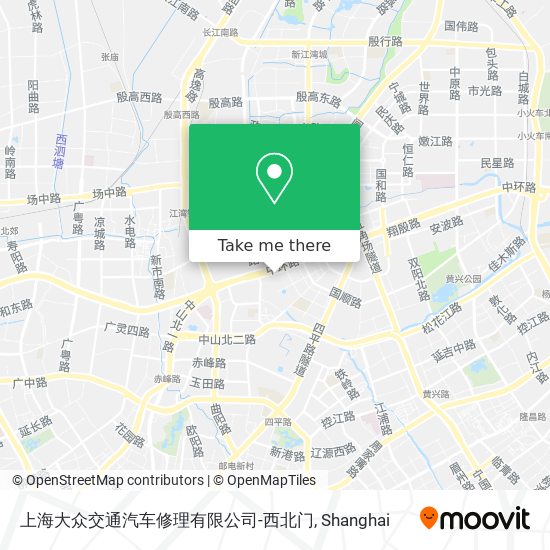 上海大众交通汽车修理有限公司-西北门 map