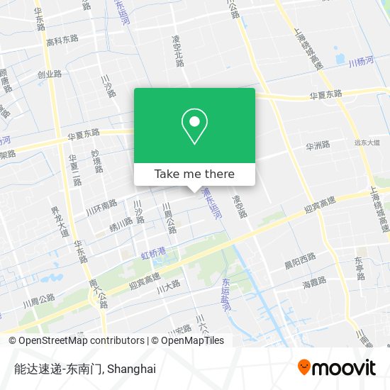 能达速递-东南门 map