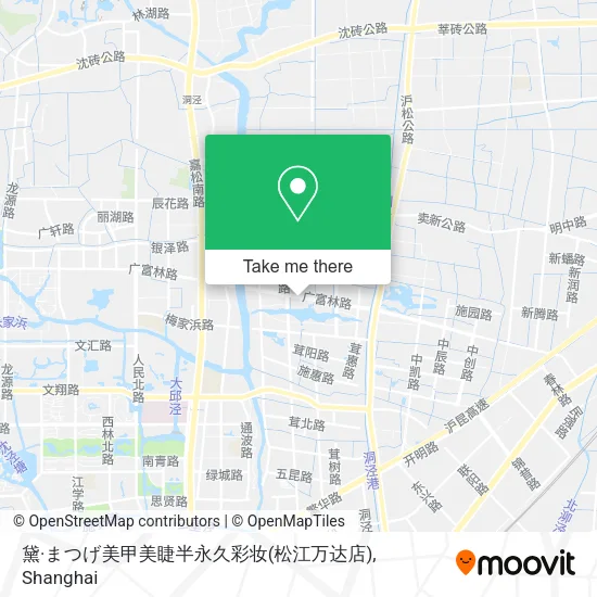 黛·まつげ美甲美睫半永久彩妆(松江万达店) map