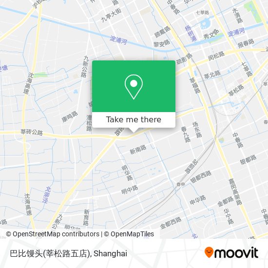 巴比馒头(莘松路五店) map