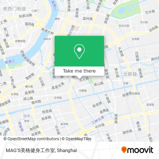 MAG'S美格健身工作室 map