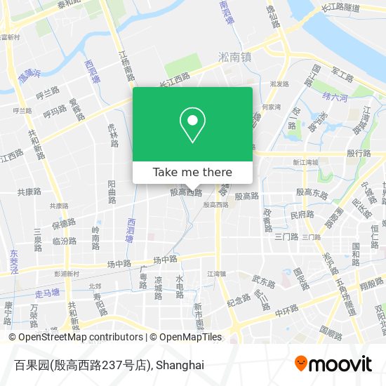 百果园(殷高西路237号店) map