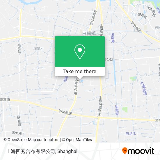 上海四秀合布有限公司 map