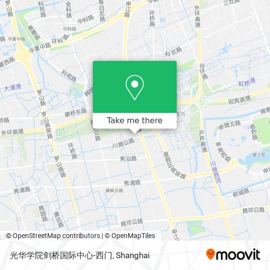 光华学院剑桥国际中心-西门 map