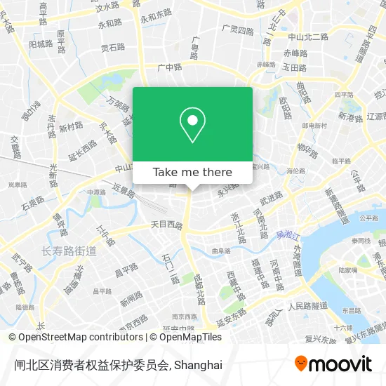 闸北区消费者权益保护委员会 map