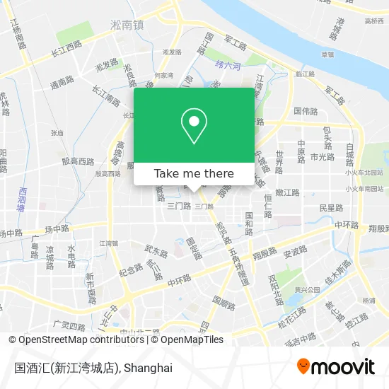 国酒汇(新江湾城店) map