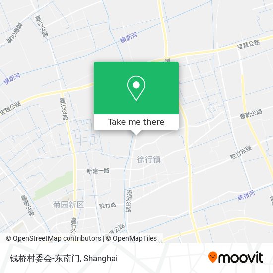 钱桥村委会-东南门 map
