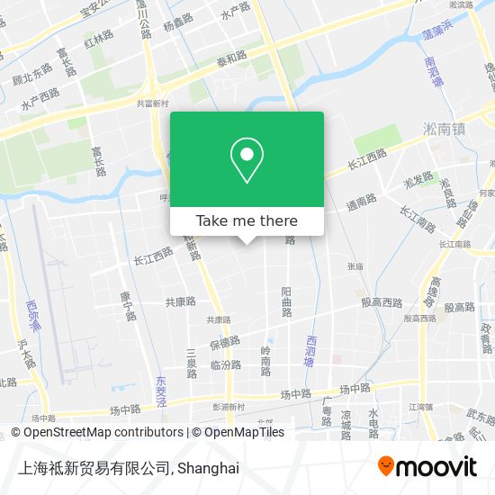 上海祗新贸易有限公司 map