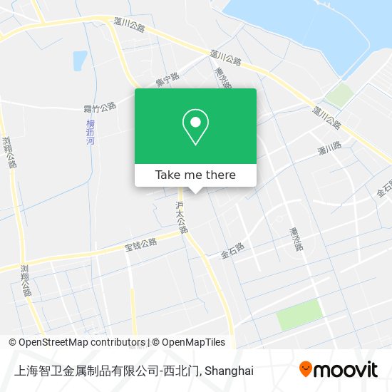 上海智卫金属制品有限公司-西北门 map