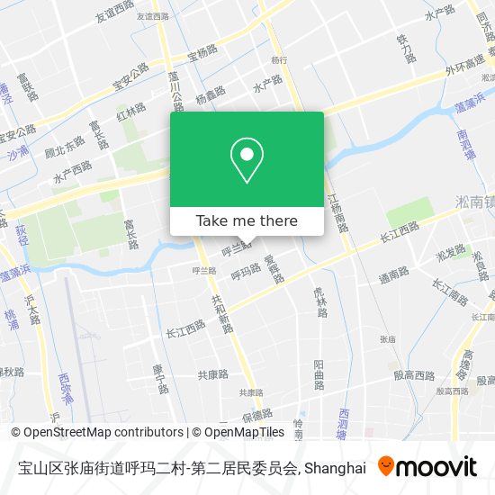 宝山区张庙街道呼玛二村-第二居民委员会 map