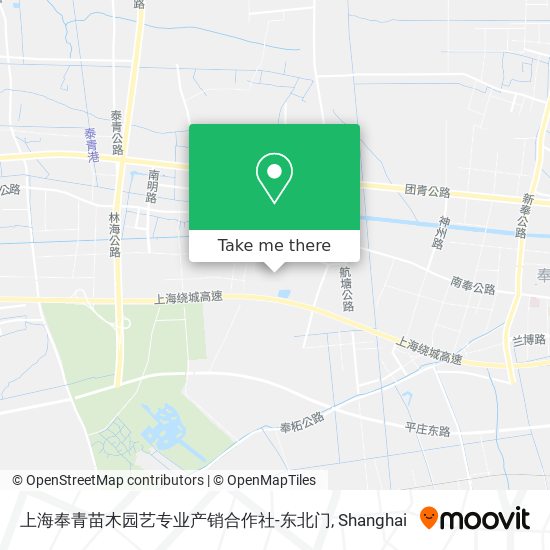 上海奉青苗木园艺专业产销合作社-东北门 map