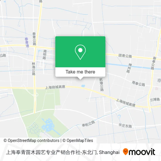 上海奉青苗木园艺专业产销合作社-东北门 map